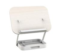Rotating Book Holder, Ergonomic Stand for Laptop Cookbook Foldable Design Multifunctional Desktop