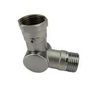 Rotating Brass Garden Hose Adapter 180 Degree Connector Quick Coupling