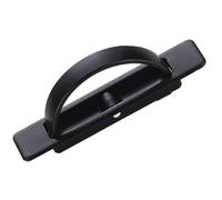 Rotating Cabinet Handle, 84mm Hole Spacing Invisible Pull for Tatami Furniture, Zinc Alloy Modern Drawer Grip for Home Bar Hotel, Black