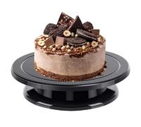Rotating Cake Stand, Rotating Table for a Cake | Lightweight 11 Inch Cake Spinner | Practical Large Cake Table Stand with 360 Degree Rotation for Decorations