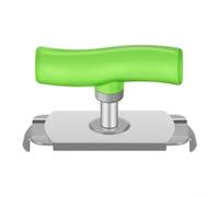 Rotating Can Bottle Opener, Stainless Steel Manual Can Openers Multifunctional Labor-Saving Jar Openers With Easy Grip For Kitchen Gadgets(Green)