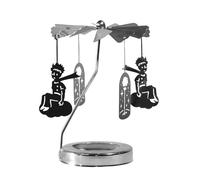 Rotating Candle Holder | Thermal Candlestick Set of Rotating Round Trays Set, Romantic Rotating Lantern, Table Heated Rotary Candle Holder for Home Decoration, Parties