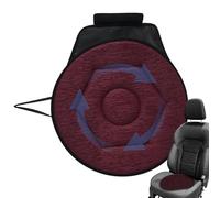 Rotating Car Seat Cushion - Swivel Seat Cushion, Circular Rotating Seat Base | Compact Disc Chair with Grip Handle for Travel Picnic Game Outdoor Group Game