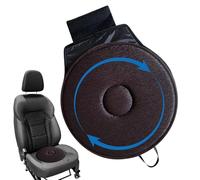 Rotating Car Seat Swivel Cushion Mobility Aid, Foam Portable Mat, Rotating Elderly Auto Seat Pad, For Senior Old Men SUV Vehicle Truck Lounge Office Home Hospital Picnic Outdoor