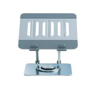 Rotating Carbon Steel Laptop Stand 360° Adjustable(A66 Rotary Silver)