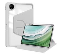 Rotating Case Compatible with Huawei MatePad 12 X 2025 12'' with Pen Holder Protective Cover Stand Clear Back Auto Wake/Sleep(Grey)