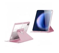 Rotating Case Compatible with Huawei MatePad Pro Max 13.2'' 2026 with Pencil Holder Rotation Stand Cover Auto Sleep/Wake(Pink)