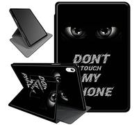 Rotating Case for iPad 10th Generation 10.9 Inch 2022,for iPad 10 Case,360 Degree Rotating Multi-Angles PU Leather Smart Stand Fold Case with Auto Wake/Sleep,Eye Don't Touch My Phone