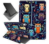 Rotating Case for iPad 10th Generation 10.9 Inch 2022,for iPad 10 Case,360 Degree Rotating Multi-Angles PU Leather Smart Stand Fold Case with Auto Wake/Sleep,Little Owl