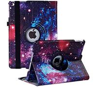 Rotating Case for iPad 9.7 inch 6th Gen, 5th Gen/iPad Air 2 /iPad Air 1-360 Degree Rotating Stand Protective Cover with Auto Sleep Wake for iPad 9.7 2018 2017 (Starry Sky)