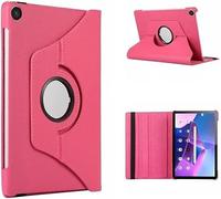 Rotating Case for Lenovo Tab M10 10.6 Inch 2023, PU Leather Cover with Auto Sleep Wake, 360 Degree Stand, Shockproof Tablet Protection, Multi Color Options (Pink)