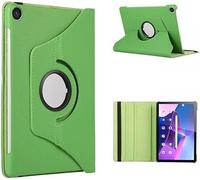 Rotating Case for Lenovo Tab M10 10.6 Inch 2023, PU Leather Cover with Auto Sleep Wake, 360 Degree Stand, Shockproof Tablet Protection, Multi Color Options (Green)