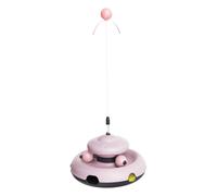 Rotating Cats Teaser - Colorful Kitten Exercise Toys | Portable Pet Supplies, Funny Animal Training Ball Games for Home, Travel