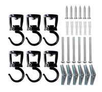 Rotating Ceiling Hooks for Bird Feeder | Indoor/Outdoor Versatile Eye-Catchers for Lamps, Wind Chimes and Mosquito Nets