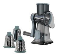 Rotating Cheese Slicer, Cutting Machine and Chopper for Garlic, Rotating Grater for the Kitchen - for Carrots, Cucumbers, Potatoes, Restaurant and Kitchen