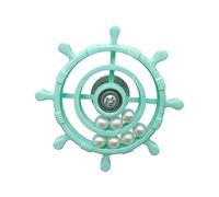 Rotating Chew Toy for Birds - 360-Degree Interactive Bird Exercise Wheel, Rotatable Birds Toys | Small Pet Parrot Cage Activity Gym Playground with Wooden Beads for Lovebird Entertainment Bore