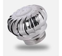 Rotating Chimney Cowl Cap, Stainless Steel Flue Pipe Cover Cap， Rotating Hood For Pipes, Smoke Chimneys, And Air Extraction(Ø150 MM)