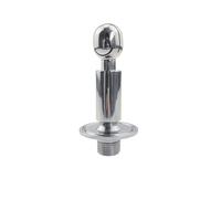 Rotating CIP Spray Ball 1.5" Tri Clamp x 1/2" NPT Male CIP Cleaning Rotating Spray Ball