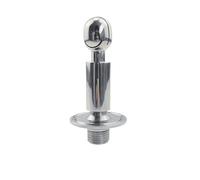 Rotating CIP Spray Ball 1.5" Tri Clamp x 1/2" NPT Male Cleaning Micro Rotating Spray Ball