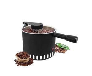 Rotating Coffee Bean Cooler Auto-Stirring - Commercial/Home Rapid-Cooling Tray for Roasted Bean Roaster, Stainless Steel Mesh & Powerful Fan (40-mesh Screen)