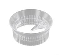 Rotating Coffee Dosing For Ring for Moka Pot 82MM 90MM Ensures Uniform Ground Distribution for Better Espresso Flavor (Transparent 90MM)