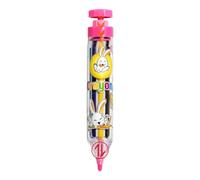 Rotating Crayons for Children - 8 Rotating Pressing Colours with Non-Slip Grip | Retractable Artistic Materials That Do Not Require Sharpener Suitable for Toddlers | Home, School and Kindergarten