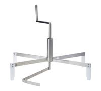 Rotating Crepes Maker for Perfect Uniform Pancakes and Waffles with Steel Construction Easy to Use Rotating Cake Roll Machine