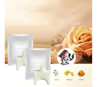 Rotating Diffuser for Cars Powered by Solar Energy, Natural Scent Tablets for a Pleasant Driving Experience (Osmanthus 2PCS)