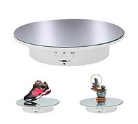 Rotating Display Stand, Electric Rotating Turntable 90-180-360 Degree Rotating Platform for Display Jewelry, Watch, Digital Product