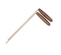 Rotating Divining Rod Set with Walnuts Wood Handle