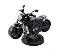 Rotating Drift Motorcycle Car Decor with Aromatherapy Function, Alloy and ABS Materials, Base for Adding Scent to Vehicle Interior (Cologne)