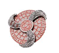 Rotating Dungeon Dice - Dragon Mechanical Dice, Dragon Dice Dis, Roulette Dice Spinner, Roulette Dice Mechanical Dice Spinner, Unique Dice Spinner For Table Games, Numbers, Dragon Pattern