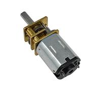 Rotating Electric GA12-N20 Reduction Gear Motors, DC 3V 6V 12V 30 40 100 200 1000 2000RPM, N20 Micro Speed Gear electronic starter with Metal Gearbox Wheel DIY Hobby Upgrade FUZEGRDLI (Color : 12v,