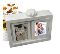 Rotating Floating Picture Frames - Hand Crank 12 Card Holder 360° Floating Picture Frame | 3D Table Display Photo Screenplays. Ideal for Desk, Home Decoration and as a Item