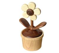 Rotating Flower Decoration for Dashboard | Good Luck Flower Decoration for Motorhome, Minivan, Saloon, Taxi, Birthday, Inauguration of the House