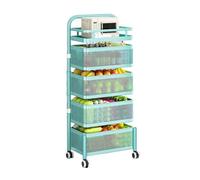 Rotating Fruit and Vegetable Storage Rack,Magnetic Kitchen Basket,Rectangular Shelf Carts for Efficient Organization of Fruits and Onions