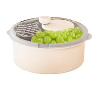 Rotating Fruit | Kitchen Container | For Vegetables - for Berries, Products, Food, Lettuce, Salad, Strawberry, Meal Preparation