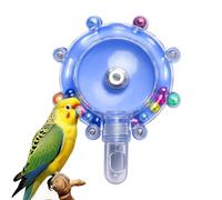 Rotating Fun Wheel for Bird Enrichment - , Chew-resistant Spin Practice Station, Entertainer Playground Equipment, Novel Interactive Mechanism That Improves Movement, Exploration of F