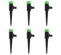 Rotating garden sprinkler Green/Black ABS PP 3x6x19.5cm 38mm 360deg 4.5m stable