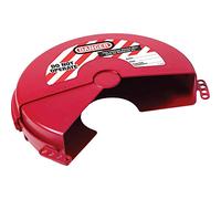 Master Lock 483 Rotating Gate Valve Lockout Device, Red, 26.9 cm x 19.6 cm x 6.9 cm