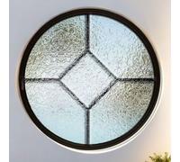 Rotating Glass Porthole Window, 360-Degree Flush Mount with Handles for Home Ventilation and Decoration