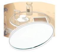 Rotating Glass Top Table for Dining and Living Room Use