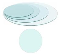 Rotating Glass Top Table with Serving Trays for Living Room and Dining Use