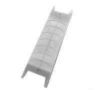 Rotating Grill Basket 304 Stainless Steel for Salmon Steaks - 180° Flip Rack Outdoor Cooking Fire Compatible Dishwasher Safe 52x11.5cm
