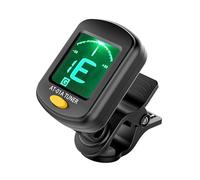 Rotating Guitar Tuner Professional Clip-On Tuner With Clear LCD Display Digital Electronic Tuner Guitar Accessories