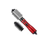 Rotating Hair Dryer Brush with 2 Interchangeable Heads, Ceramic 39mm Barrel, 3 Heat 2 Speed Settings for Styling and Volume