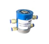 Rotating head air transfer 1-way to 24-way swivel joint, 360-degree arbitrary rotation without winding the rotating air grabbing cylinder(6 way gas)