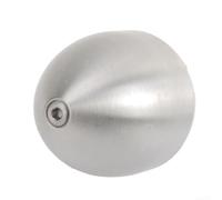 Rotating high pressure nozzle with front 1 rear 6 spray holes, stainless steel construction for effective cleaning of sewer and water channels (40L)