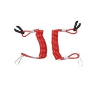 Rotating Hook Kill Switch Lanyard 1.6m 2pcs