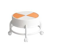Rotating Kids Stool - Low Rolling Chair with Wheels for Home and Sports - Small Universal Seat for Room Use